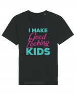 I Make Good Looking Kids Retro Style Tricou mânecă scurtă Unisex Rocker