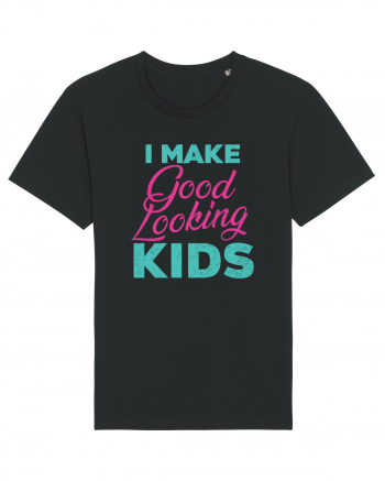 I Make Good Looking Kids Retro Style Black