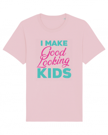 I Make Good Looking Kids Retro Style Cotton Pink