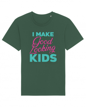 I Make Good Looking Kids Retro Style Bottle Green