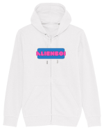 alienboi BUBBLEGUM Hanorac cu fermoar Unisex Connector