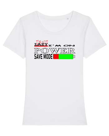 Pwer Save Mode White
