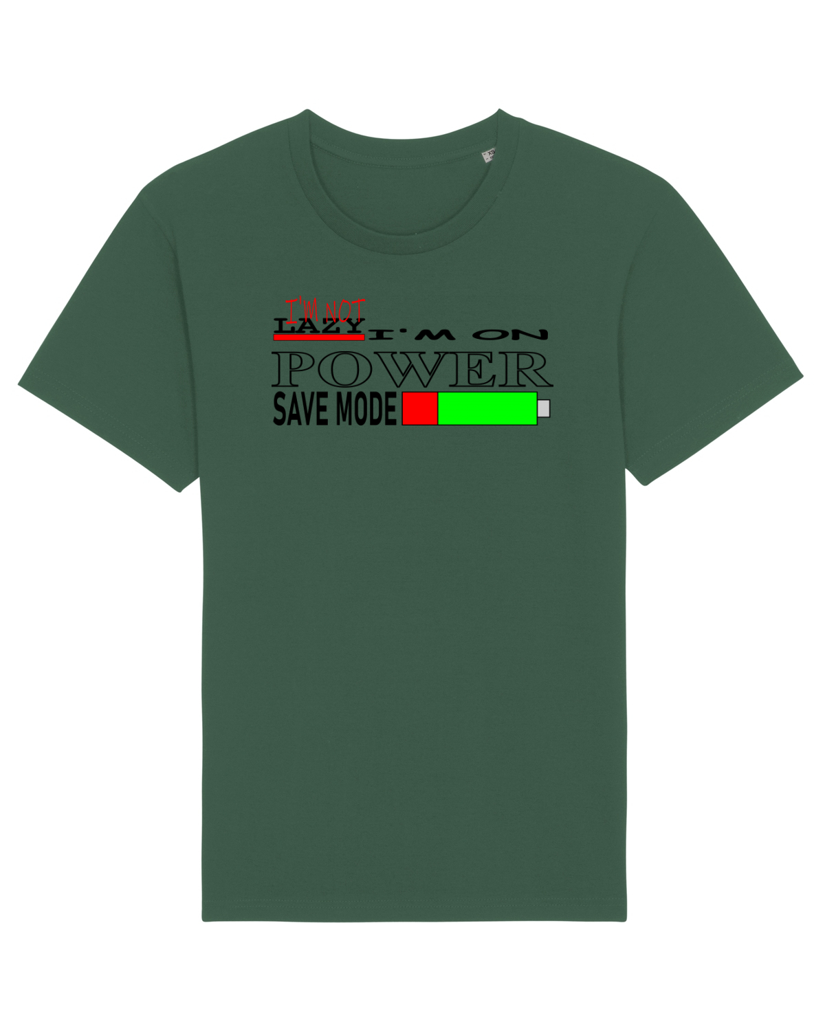 Tricou mânecă scurtă Unisex Rocker Bottle Green