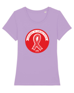 HIV - Credem în solidaritate Tricou mânecă scurtă guler larg fitted Damă Expresser