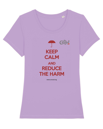 Keep calm and reduce the harm Lavender Dawn