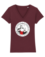 My body - My business Tricou mânecă scurtă guler V Damă Evoker
