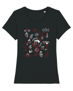 Solidaritate globală, responsabilitate comună Tricou mânecă scurtă guler larg fitted Damă Expresser