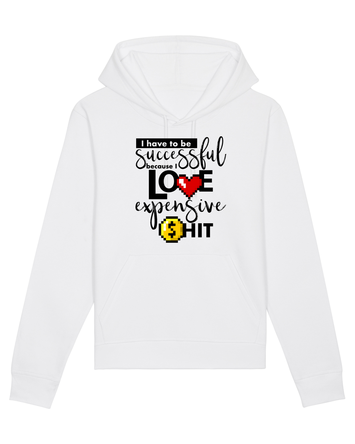 Hanorac Unisex Drummer White