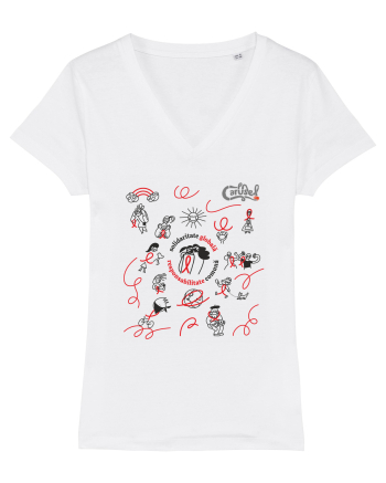 HIV - Solidaritate globală White