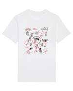 HIV - Solidaritate globală Tricou mânecă scurtă Unisex Rocker