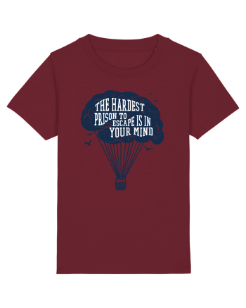 Brain Baloon Burgundy
