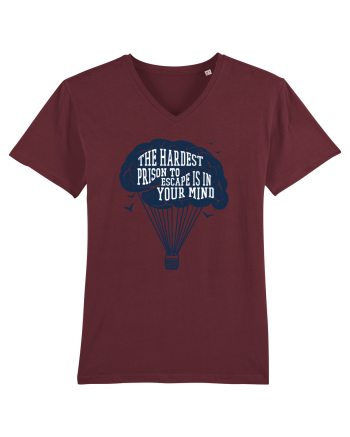 Brain Baloon Burgundy