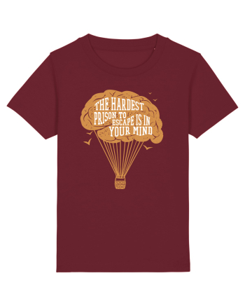 Brain Baloon Burgundy