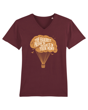 Brain Baloon Burgundy