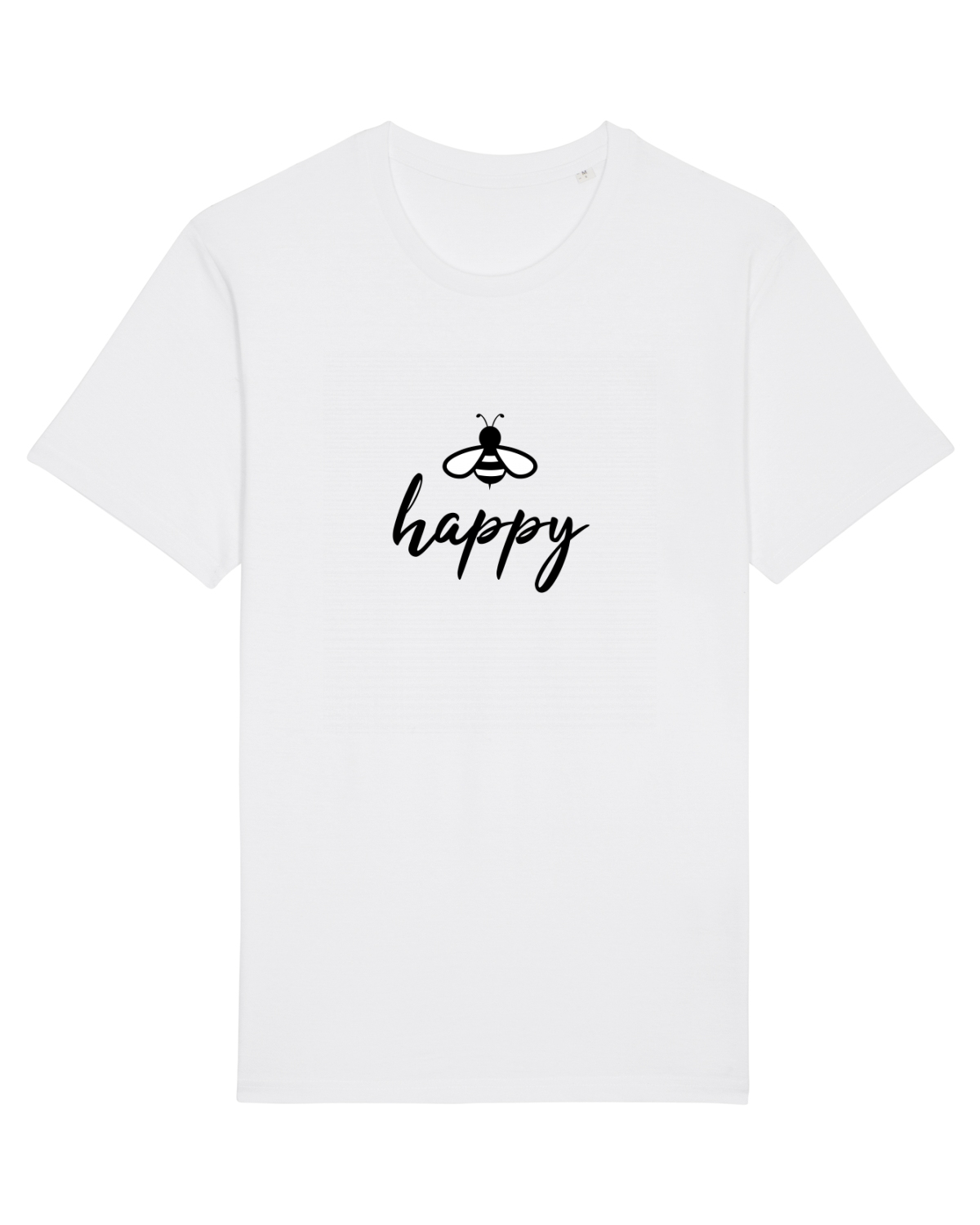 Tricou mânecă scurtă Unisex Rocker White