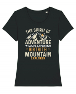 Adventure Bistritei Mountains Tricou mânecă scurtă guler larg fitted Damă Expresser