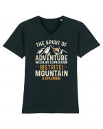 Adventure Bistritei Mountains Tricou mânecă scurtă guler V Bărbat Presenter