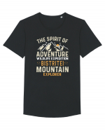 Adventure Bistritei Mountains Tricou mânecă scurtă guler larg Bărbat Skater