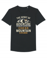 Adventure Ciucas Mountains Tricou mânecă scurtă guler larg Bărbat Skater