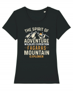 Adventure Fagaras Mountains Tricou mânecă scurtă guler larg fitted Damă Expresser