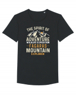 Adventure Fagaras Mountains Tricou mânecă scurtă guler larg Bărbat Skater