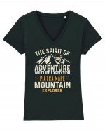 Adventure Piatra Mare Mountains Tricou mânecă scurtă guler V Damă Evoker