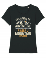 Adventure Rarau Mountains Tricou mânecă scurtă guler larg fitted Damă Expresser