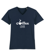 Cafegiu Tricou mânecă scurtă guler V Bărbat Presenter