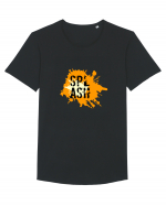 Splash Tricou mânecă scurtă guler larg Bărbat Skater