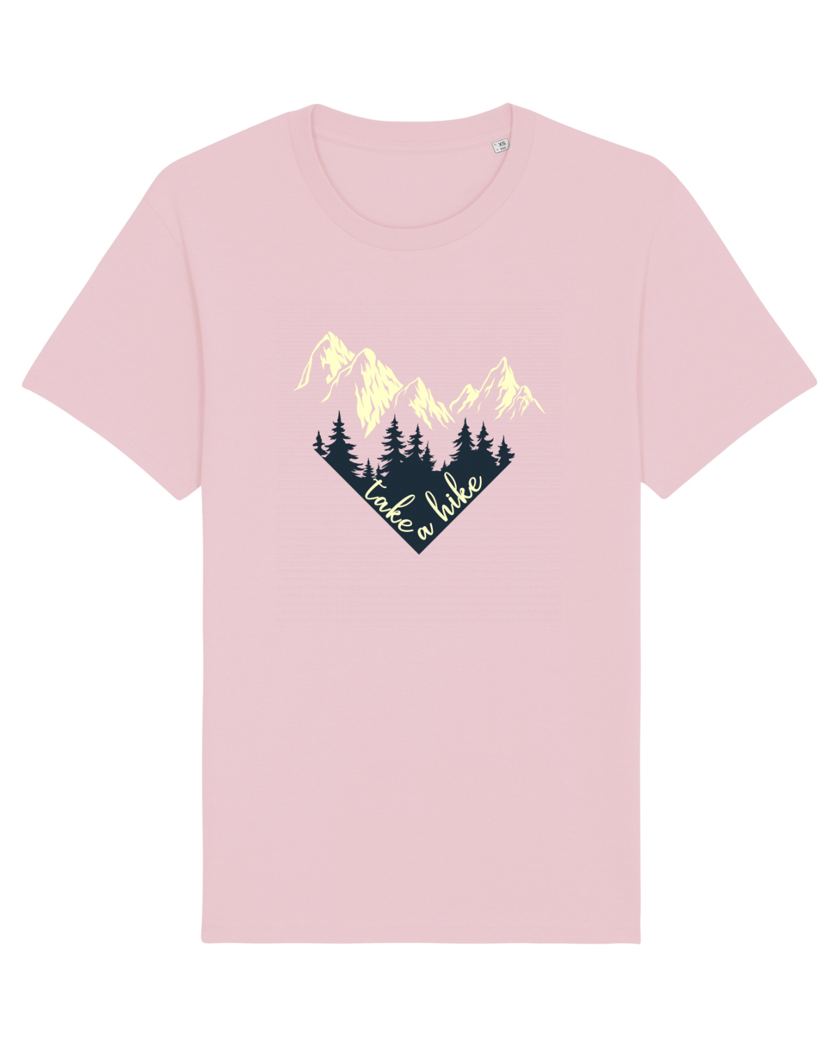 Tricou mânecă scurtă Unisex Rocker Cotton Pink