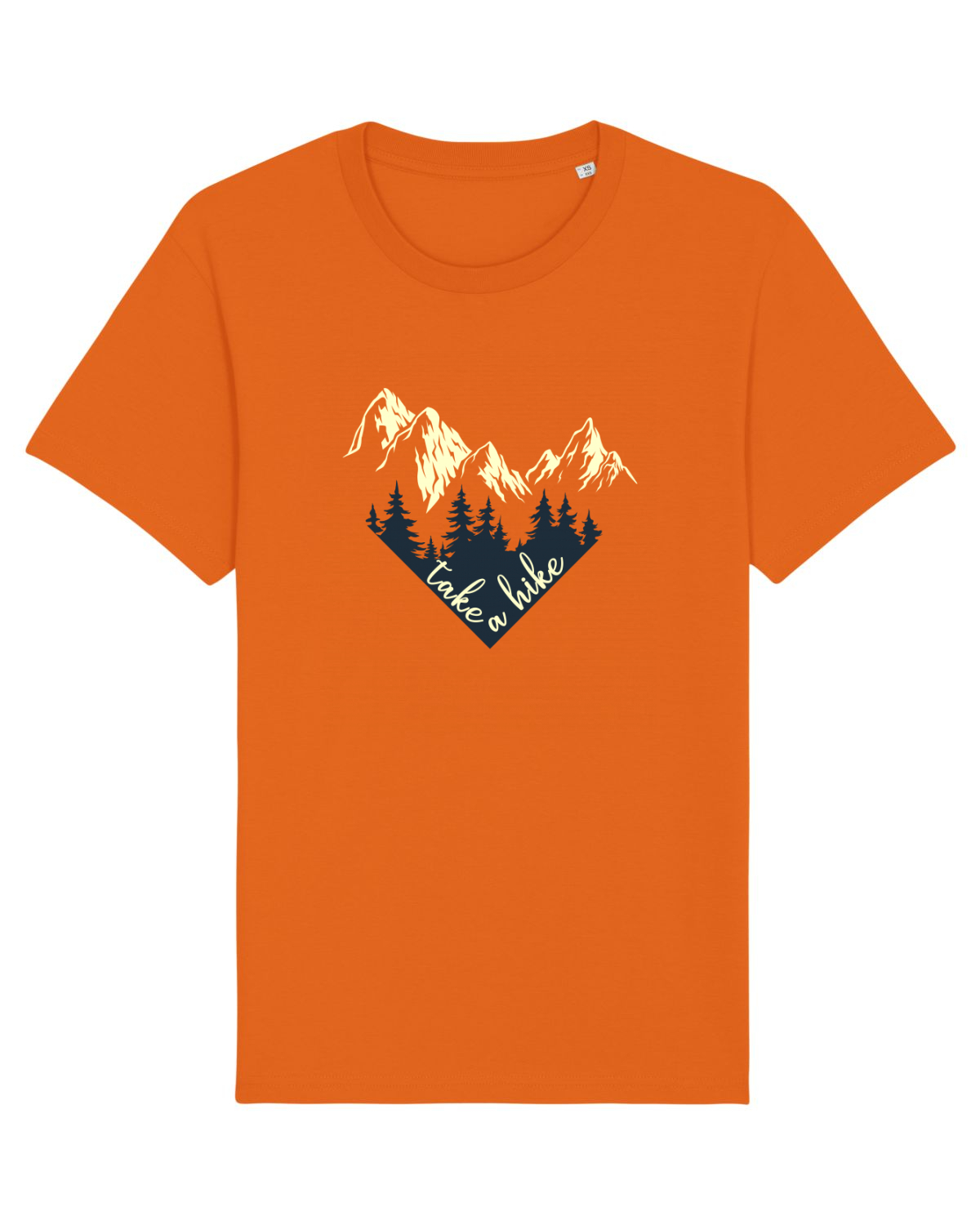 Tricou mânecă scurtă Unisex Rocker Bright Orange