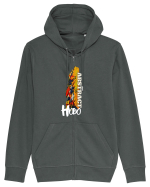 Abstract Hobo Hanorac cu fermoar Unisex Connector