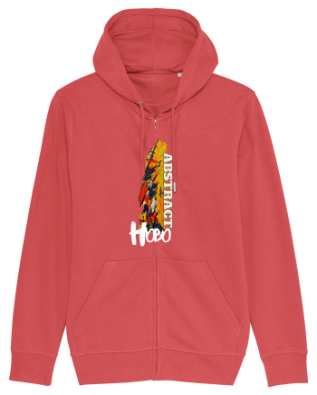 Abstract Hobo Carmine Red