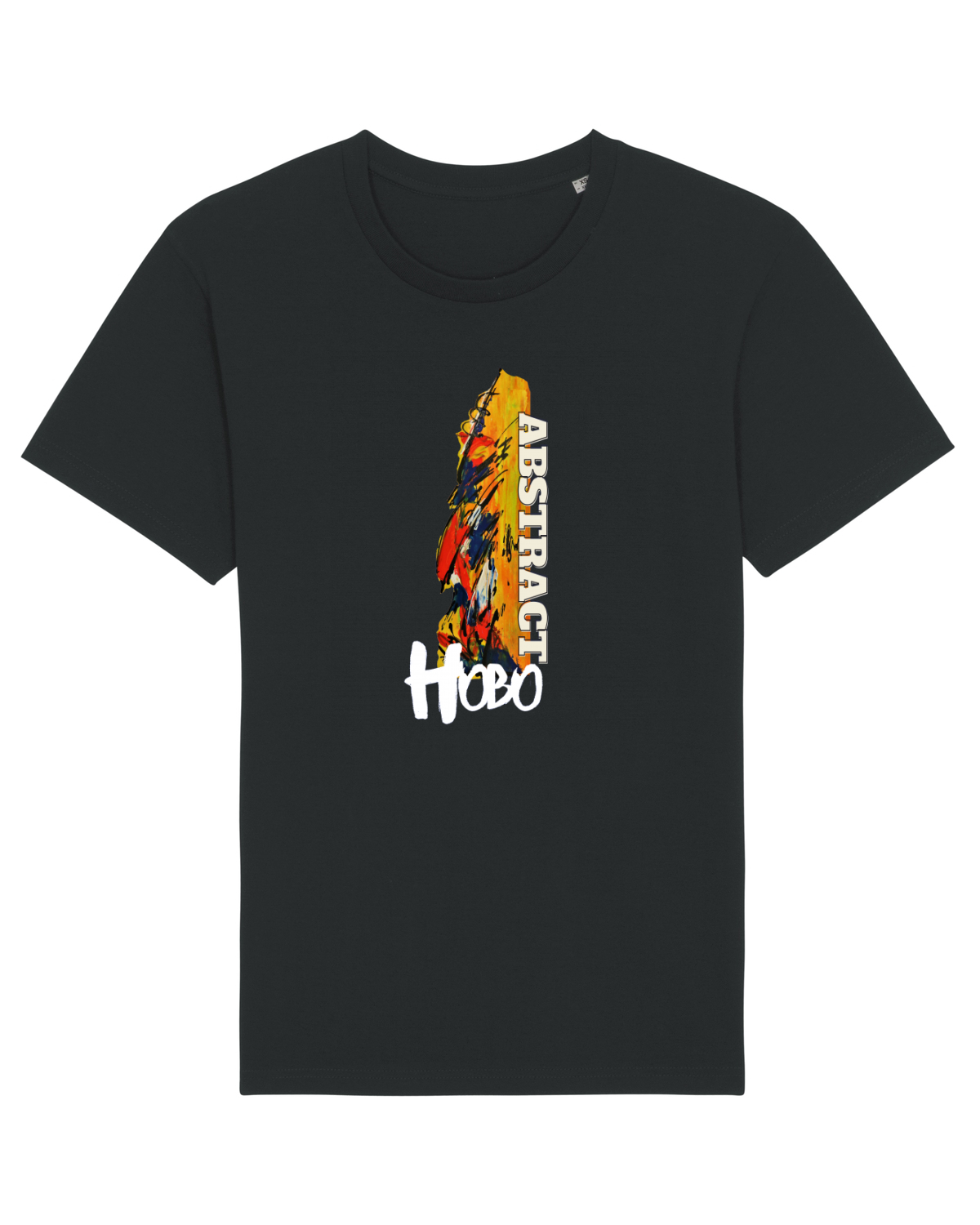 Tricou mânecă scurtă Unisex Rocker Black