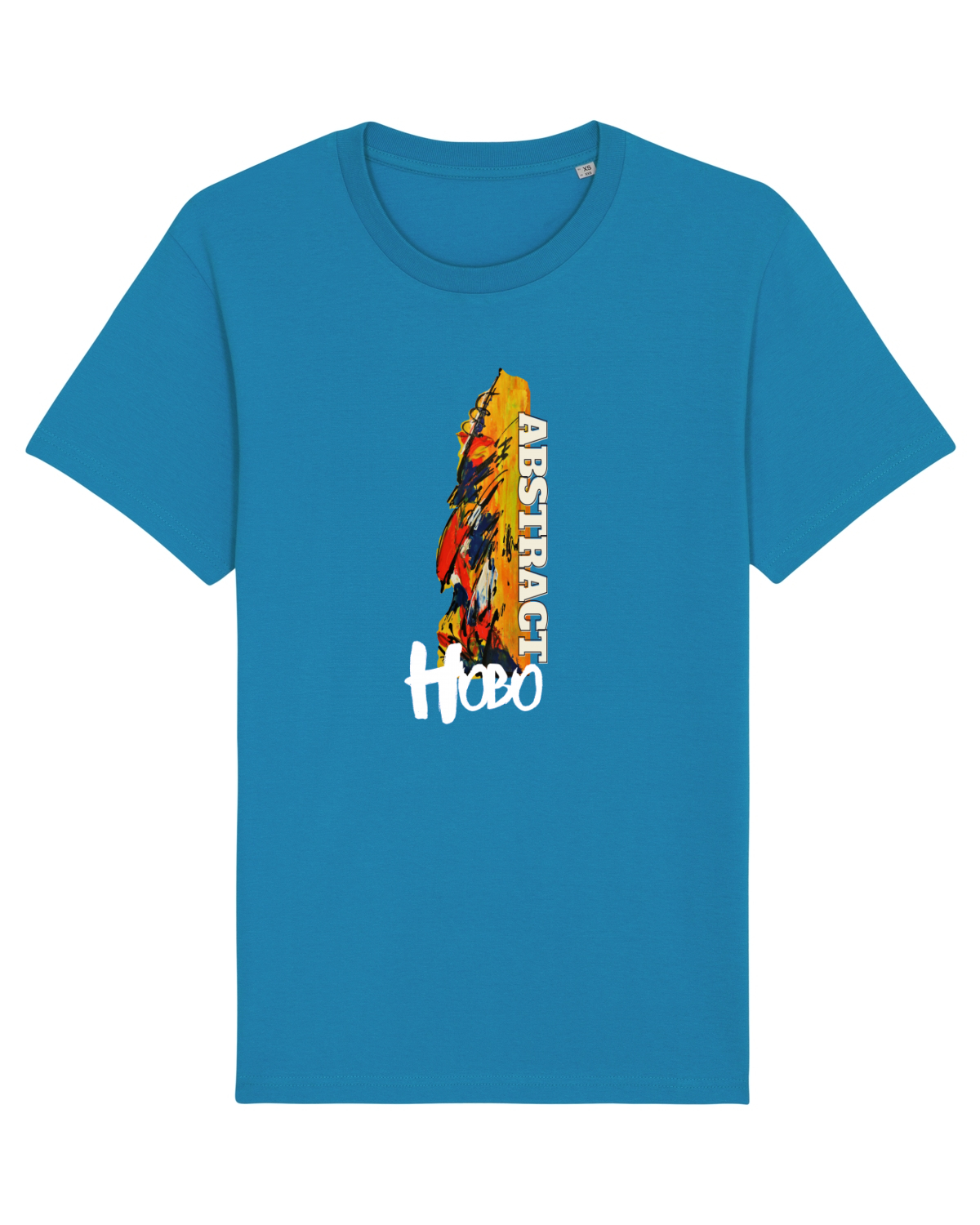 Tricou mânecă scurtă Unisex Rocker Azur