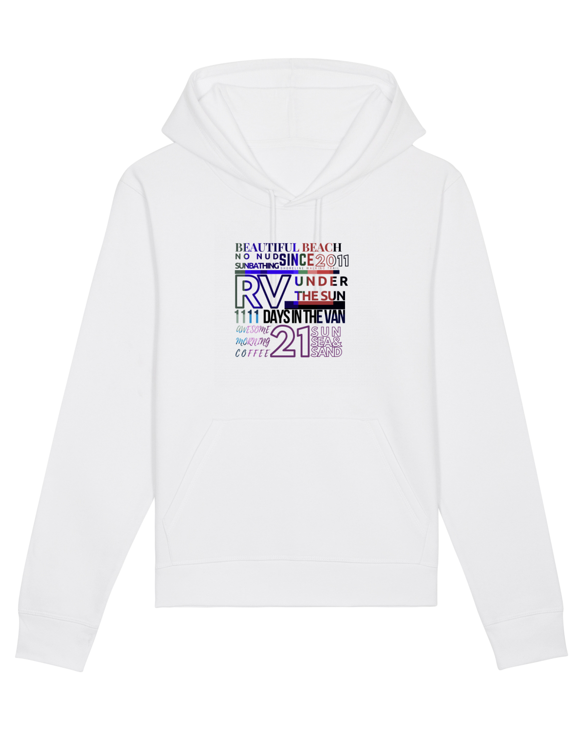 Hanorac Unisex Drummer White