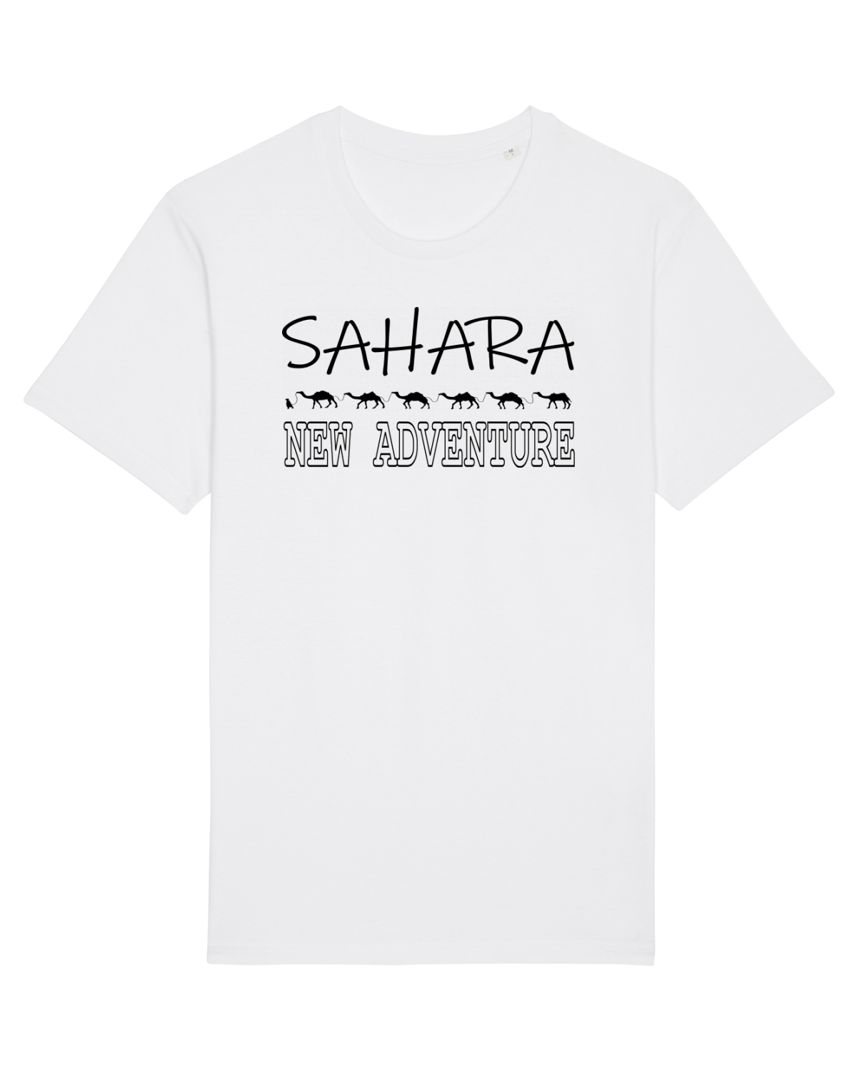 Tricou mânecă scurtă Unisex Rocker White