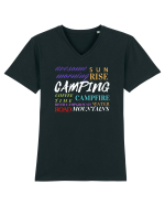 Camping Tricou mânecă scurtă guler V Bărbat Presenter