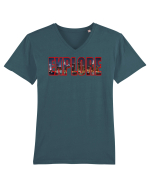 Explore  Tricou mânecă scurtă guler V Bărbat Presenter