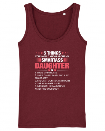 5 Things About My Smartass Daughter Burgundy