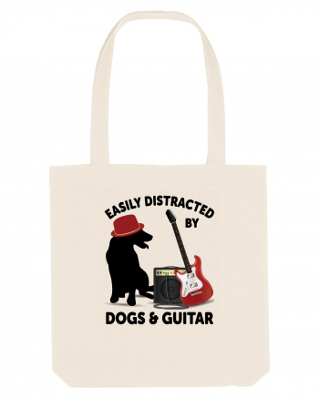 Easily Distracted By Dogs And Guitar Natural