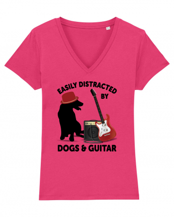 Easily Distracted By Dogs And Guitar Raspberry