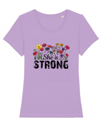 She Is Strong Lavender Dawn