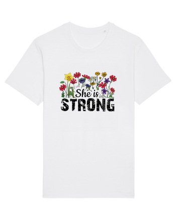 She Is Strong White