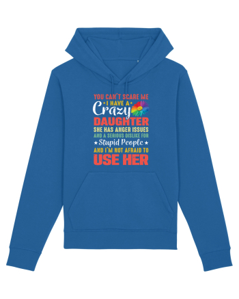You Can't Scare Me Royal Blue