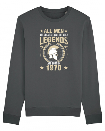 All Men Are Equal Legends Are Born In 1970 Anthracite