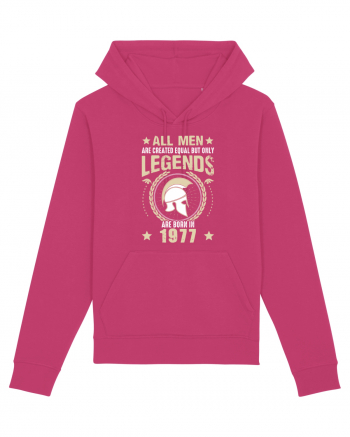 All Men Are Equal Legends Are Born In 1977 Raspberry