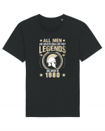 All Men Are Equal Legends Are Born In 1980 Tricou mânecă scurtă Unisex Rocker