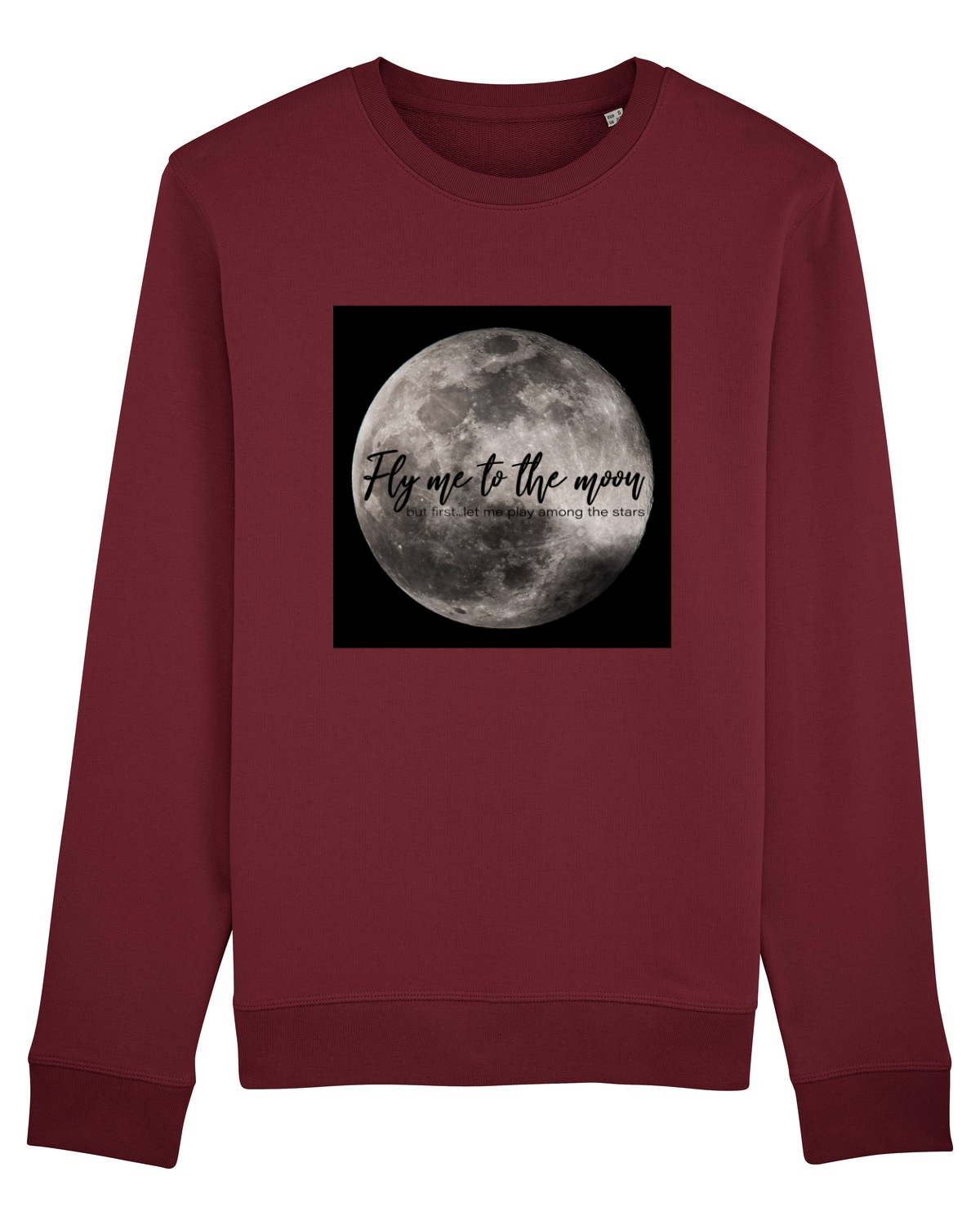 Bluză mânecă lungă Unisex Rise Burgundy