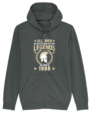 All Men Are Equal Legends Are Born In 1986 Anthracite